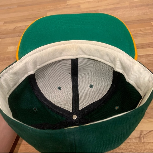 Vintage MLB Baseball New Era Pro Model Oakland A’s Athletics Wool Fitted Hat - Picture 5 of 7